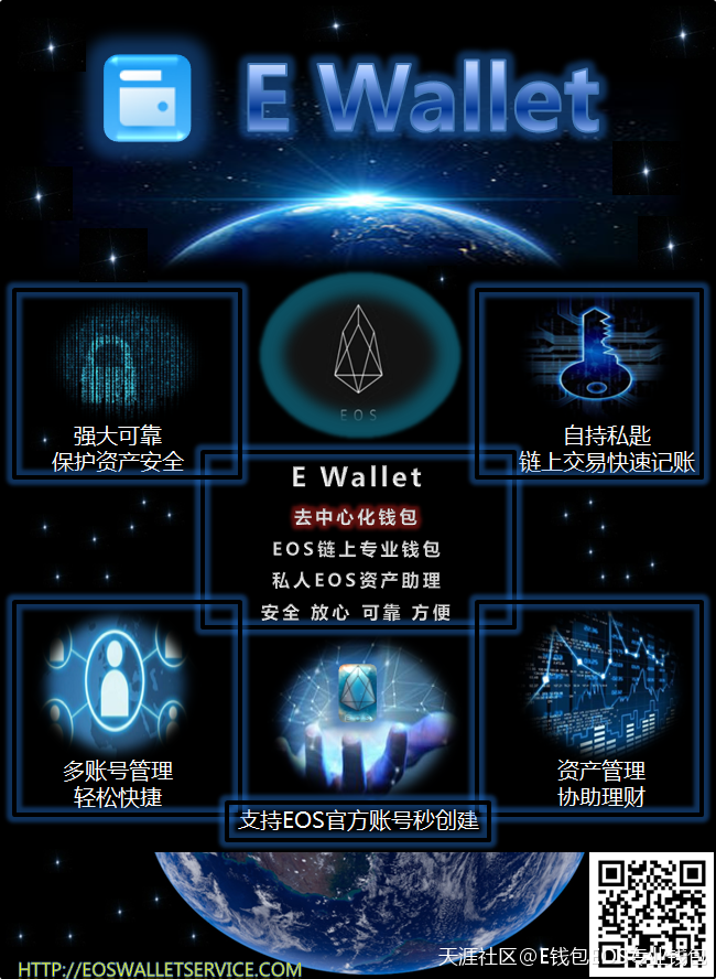 因区块链技术产出一款去中心化EOS钱包